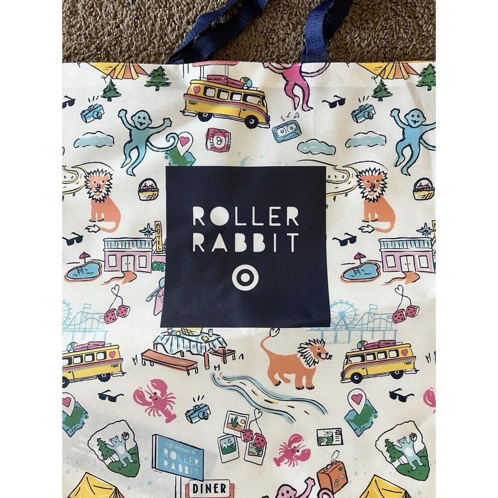 Roller Rabbit Target Exclusive Shopping Bag Tote 3/7/2026 Rare Gift Promo - Picture 2 of 3